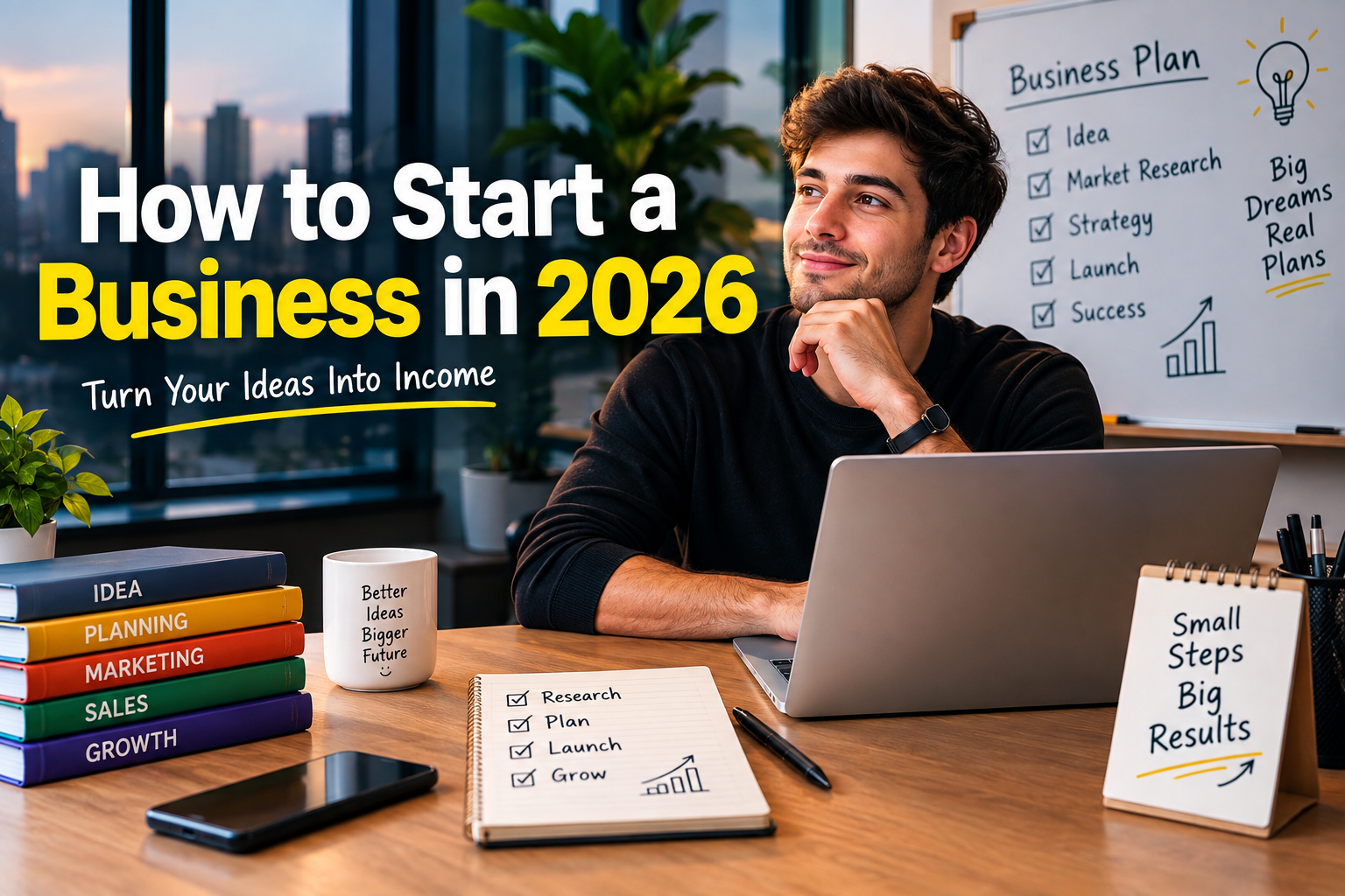 How to Start a Business in 2026